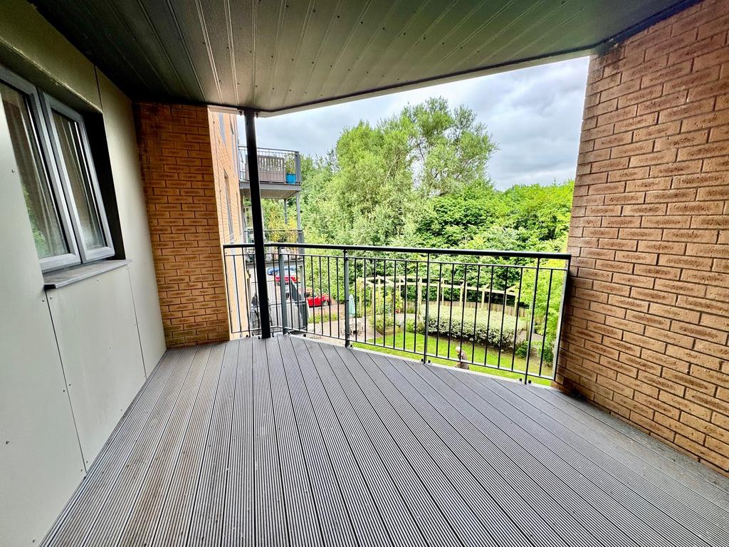 Private balcony