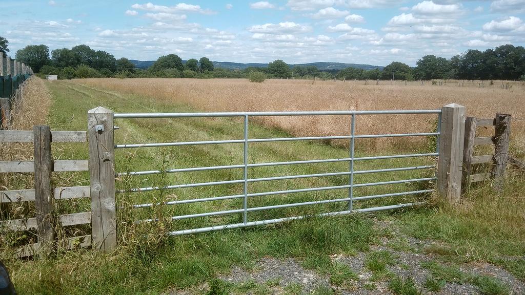 Gated access to Lyden Field.