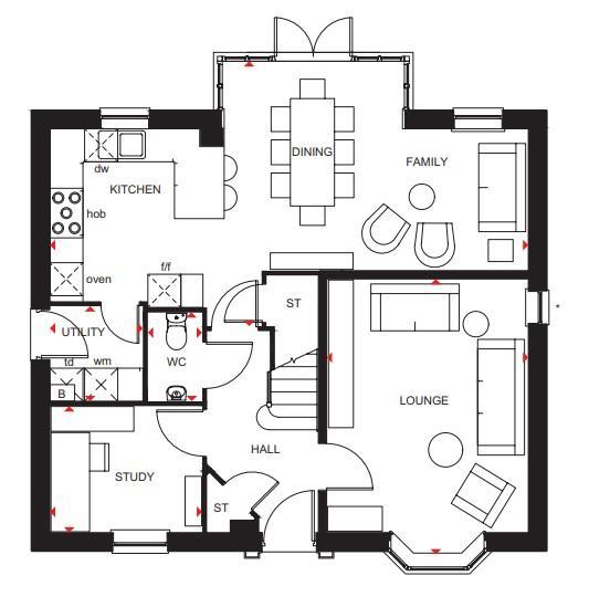 The Bradgate Ground Floor