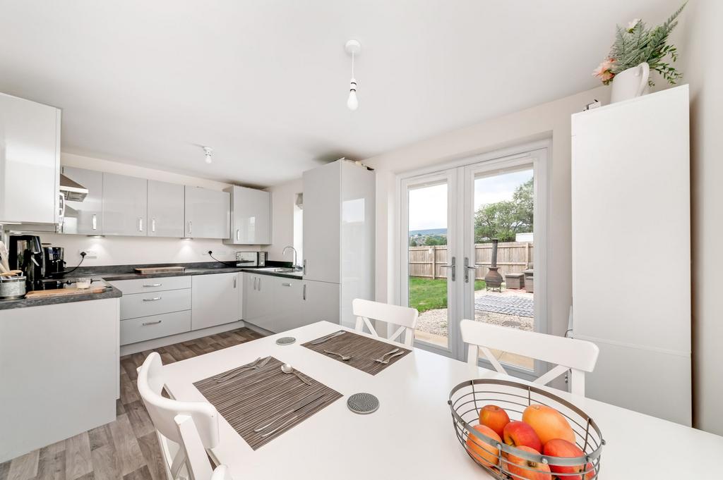 Open plan dining kitchen