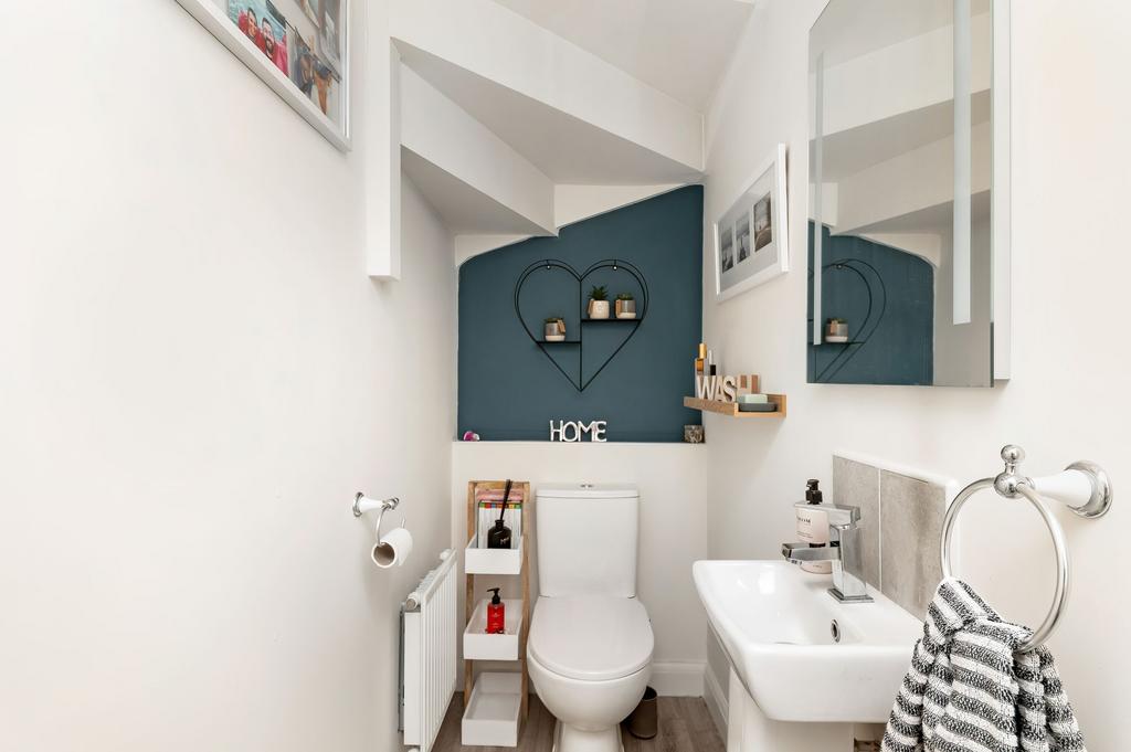 Downstairs wc