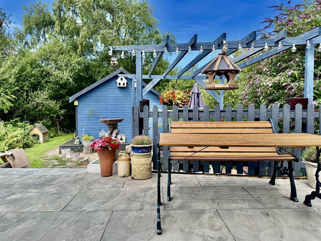 Rear garden