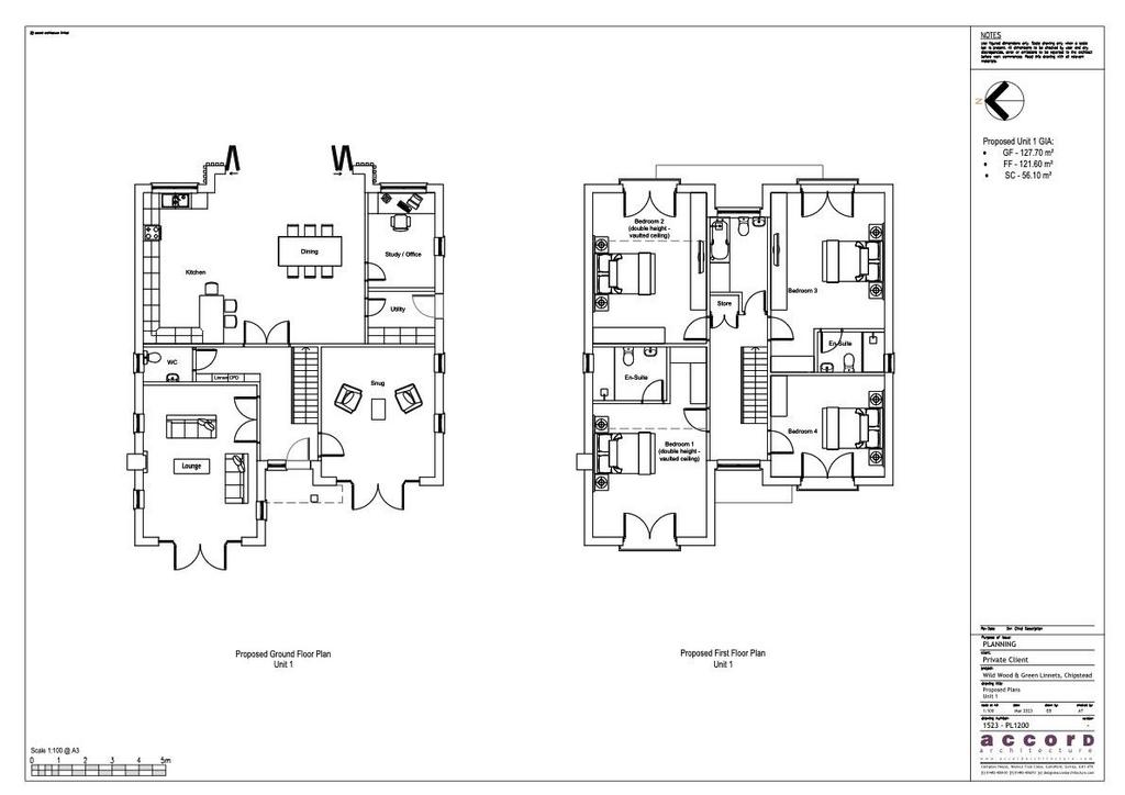 Unit 1 proposed floorplan