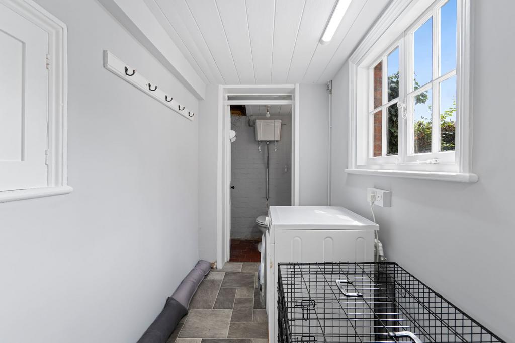Utility and downstairs WC