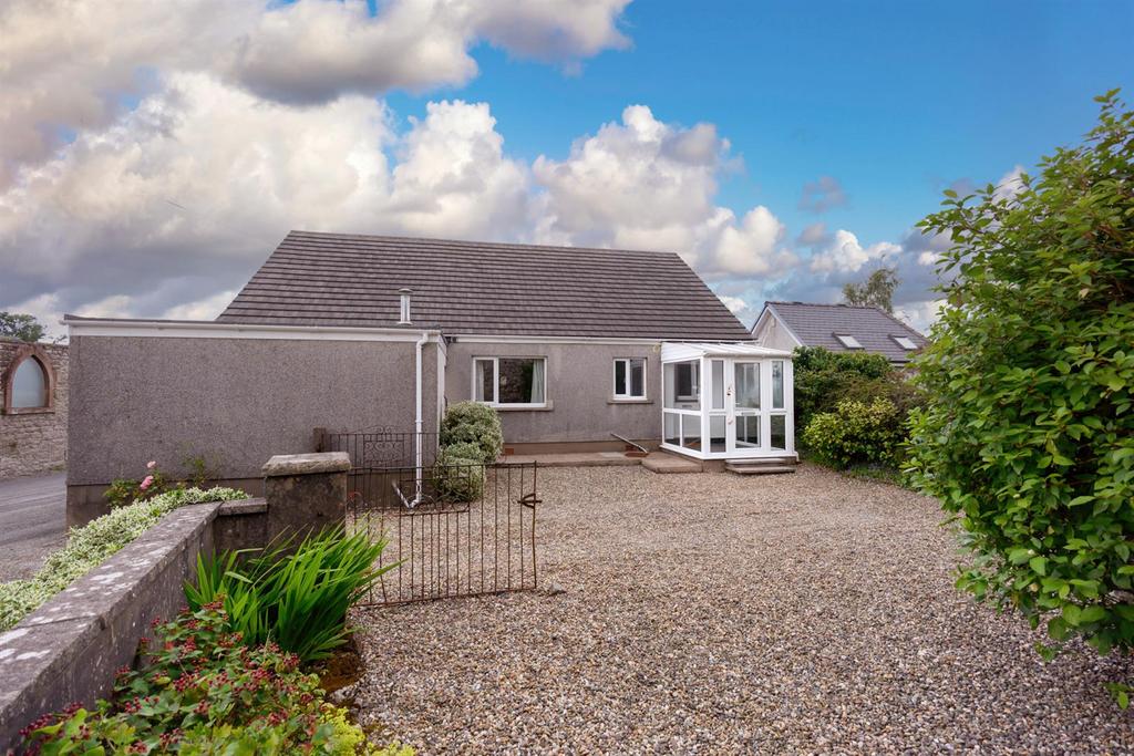 Drive and rear garden