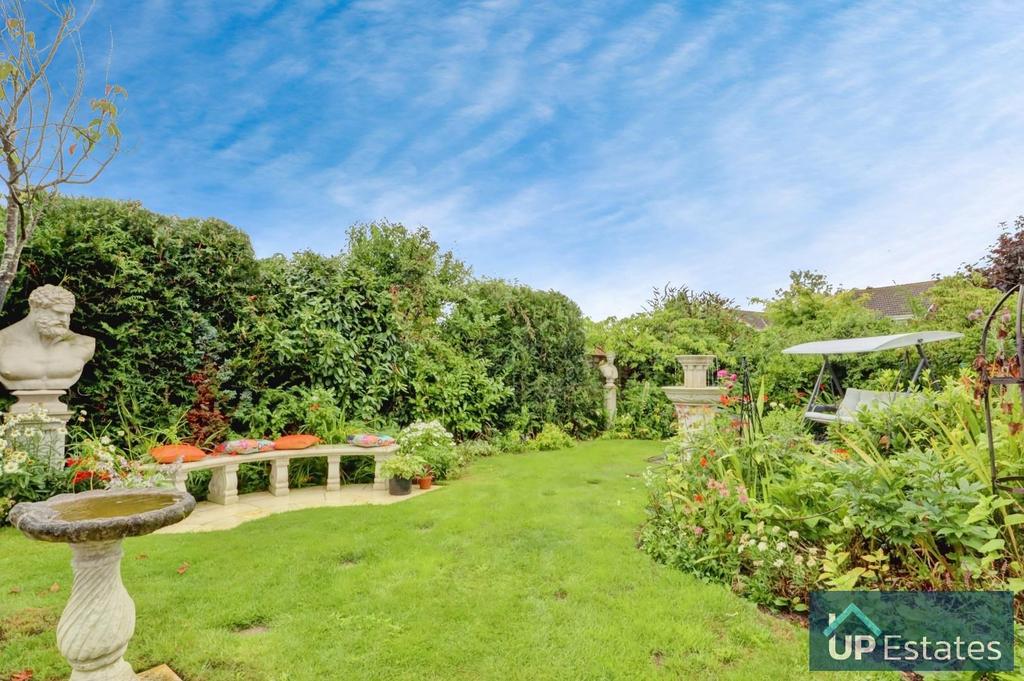 Rear garden