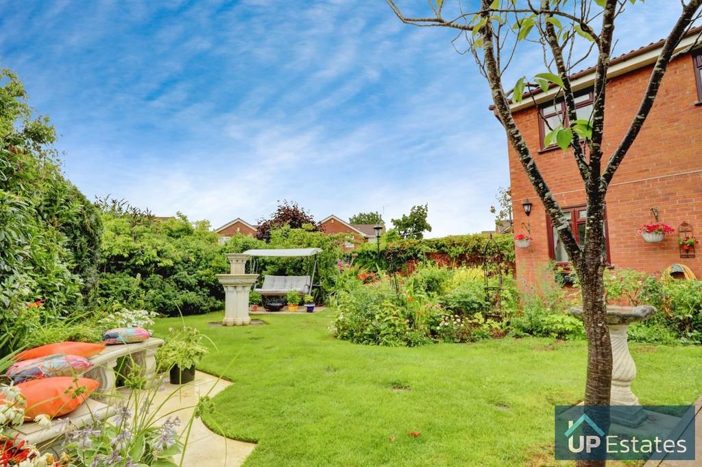 Rear garden