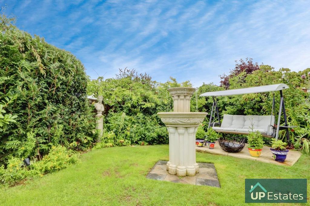 Rear garden