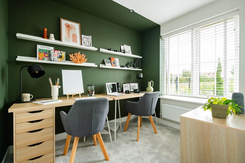 A dedicated study make working from home easy