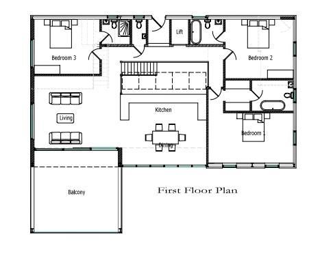 Jades Barn proposed first floor