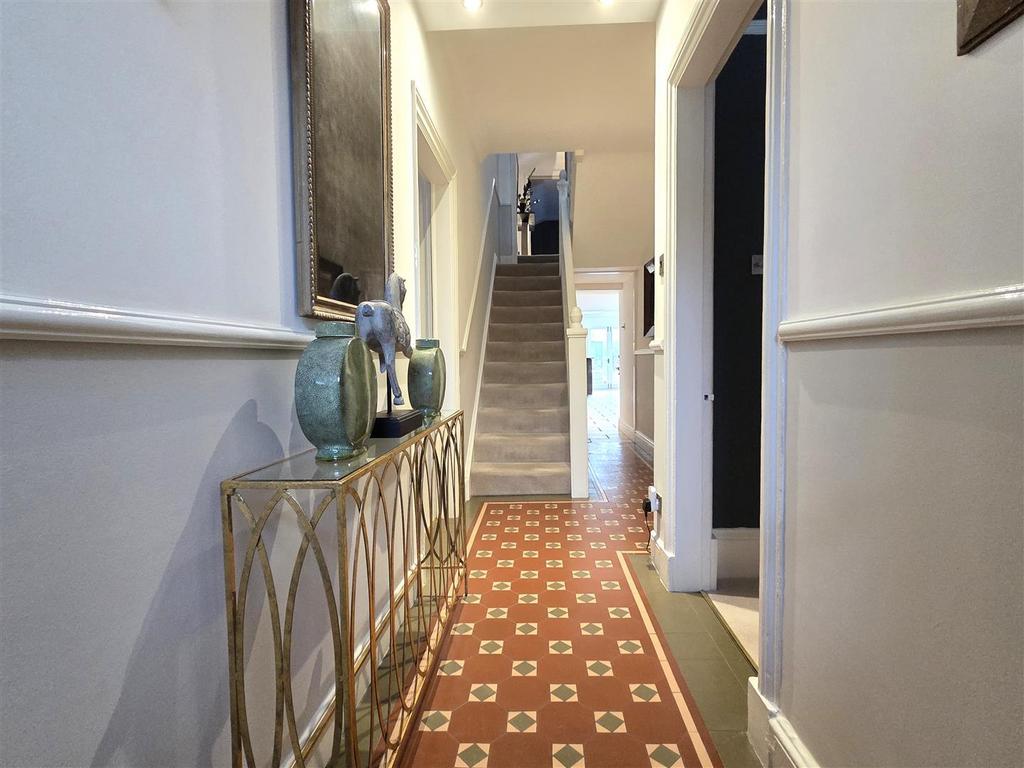 Central hallway