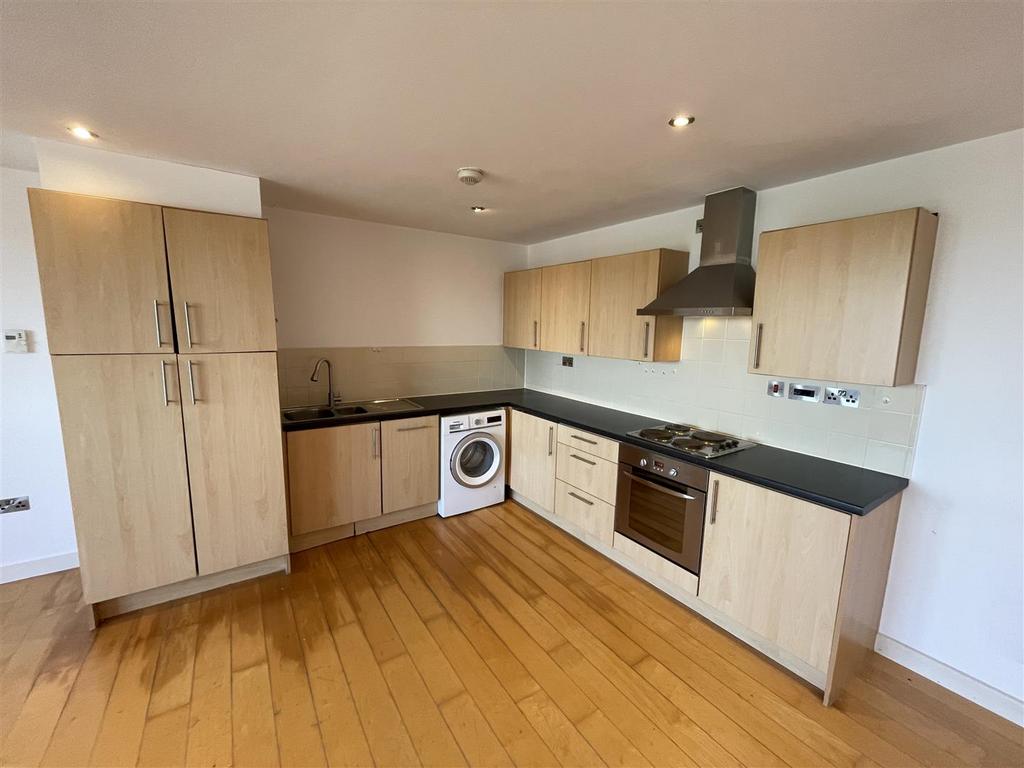 Open plan kitchen