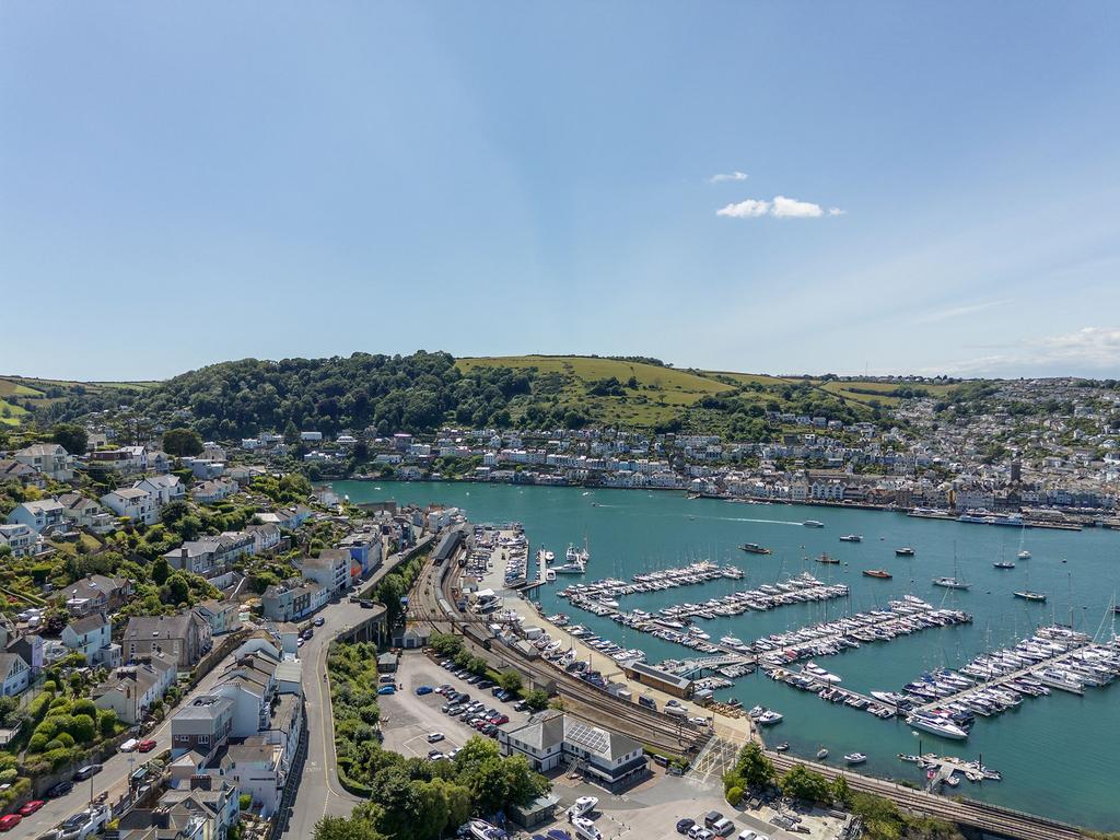 Drone Shot 1 Elm Cottage, Kingswear
