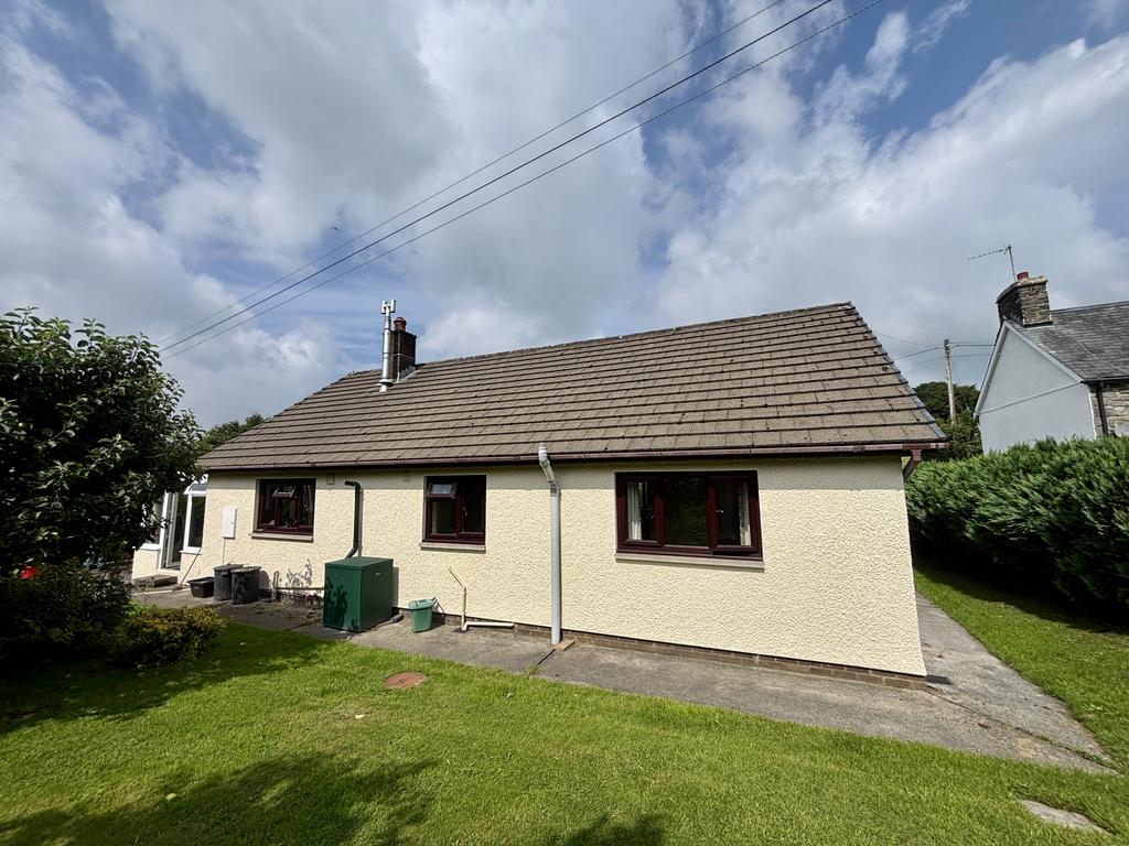 Rear of property