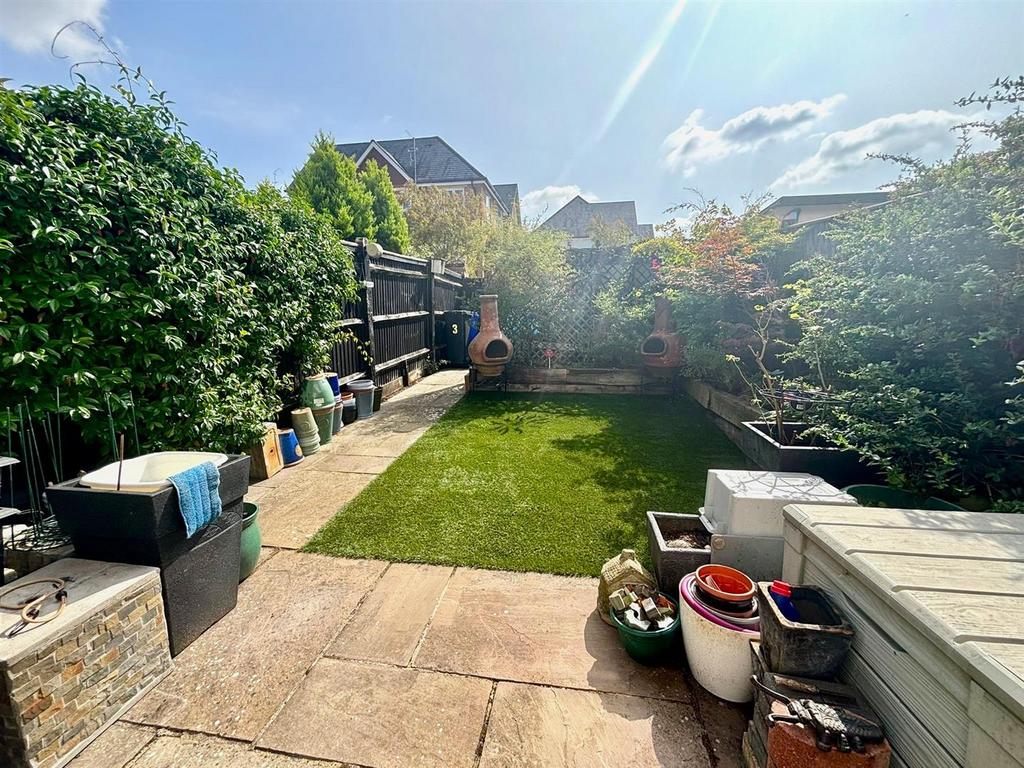 Rear garden