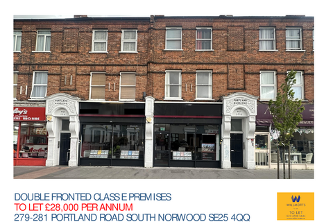 Retail property (high street) to rent, 279-281 Portland Rd London SE25 4QQ