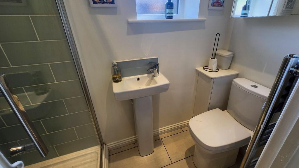Downstairs WC   Shower
