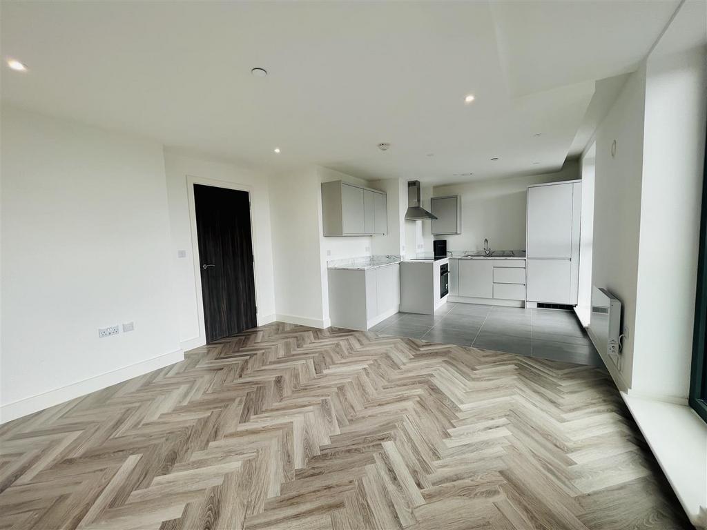 Living Room and Dining Kitchen