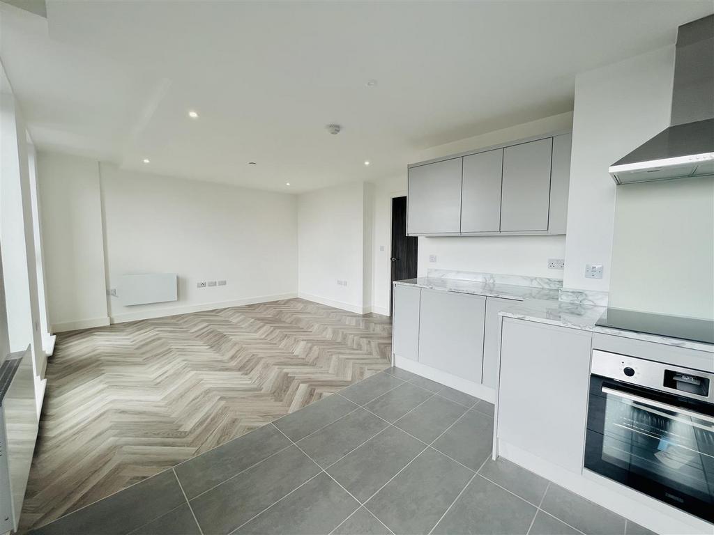 Living Room and Dining Kitchen