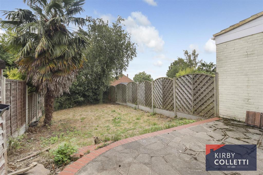 Rear garden