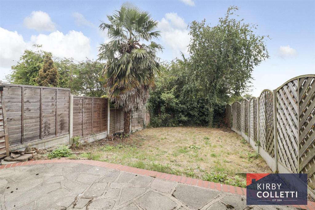Rear garden