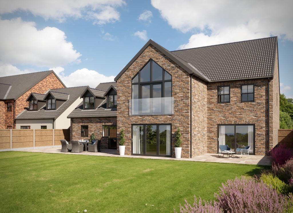 CGI of Rear of Plot 1