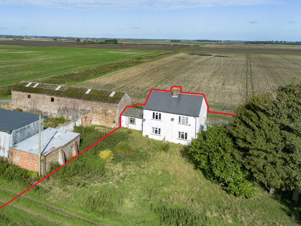 Aerial View - Properties - Red Line