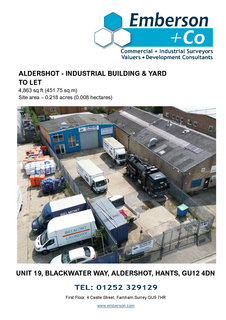 Industrial development to rent, Blackwater Way Aldershot GU12 4DN