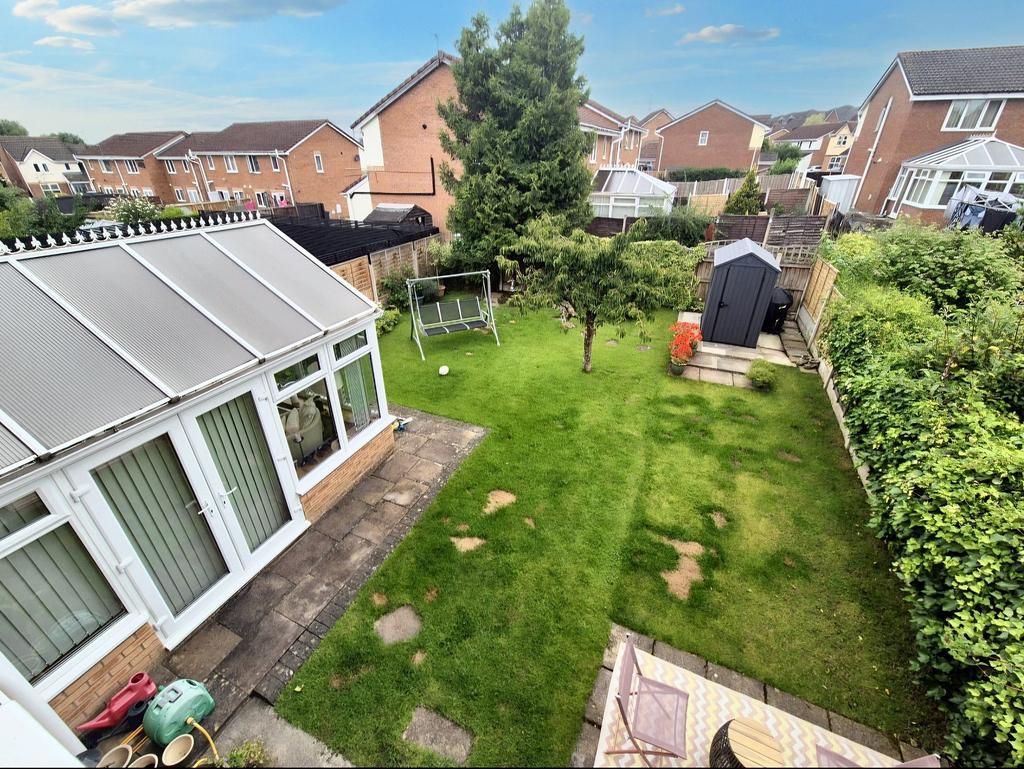 Rear garden