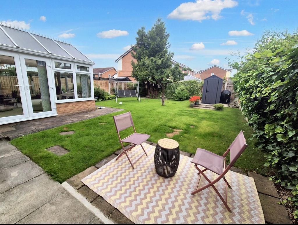 Rear garden