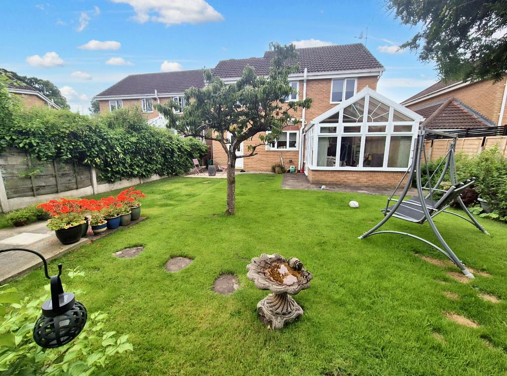 Rear garden