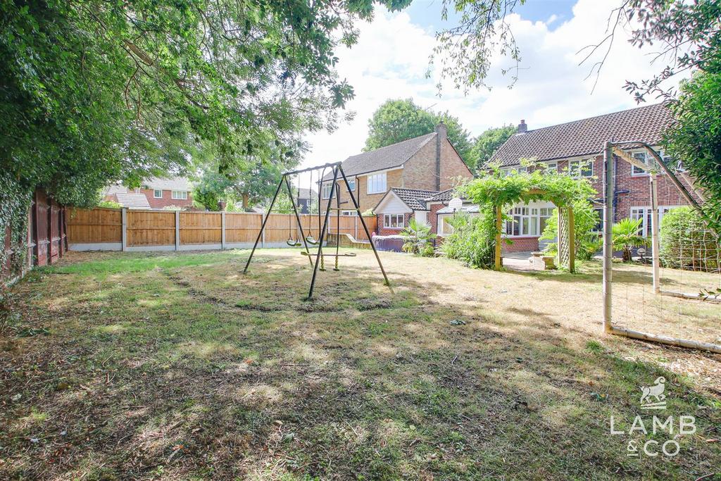 Rear garden
