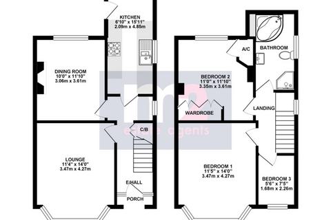3 bedroom detached house for sale, Upper Tennyson Road, Newport NP19