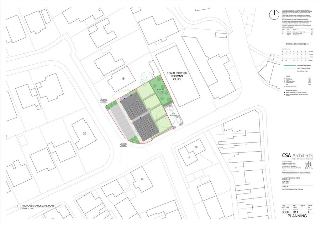 Proposed Landscaping