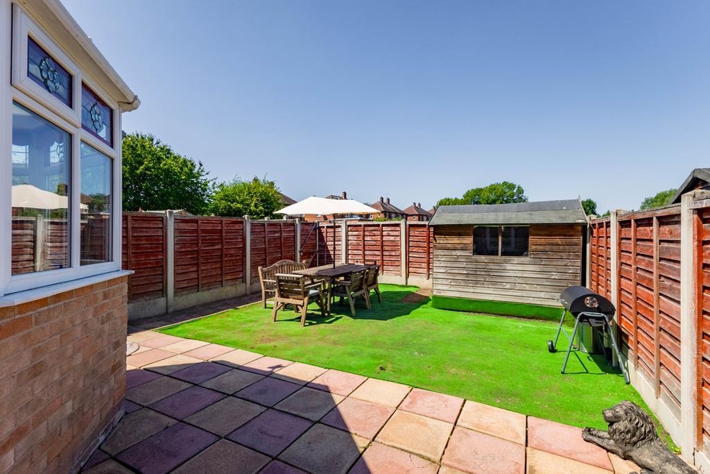 Rear garden