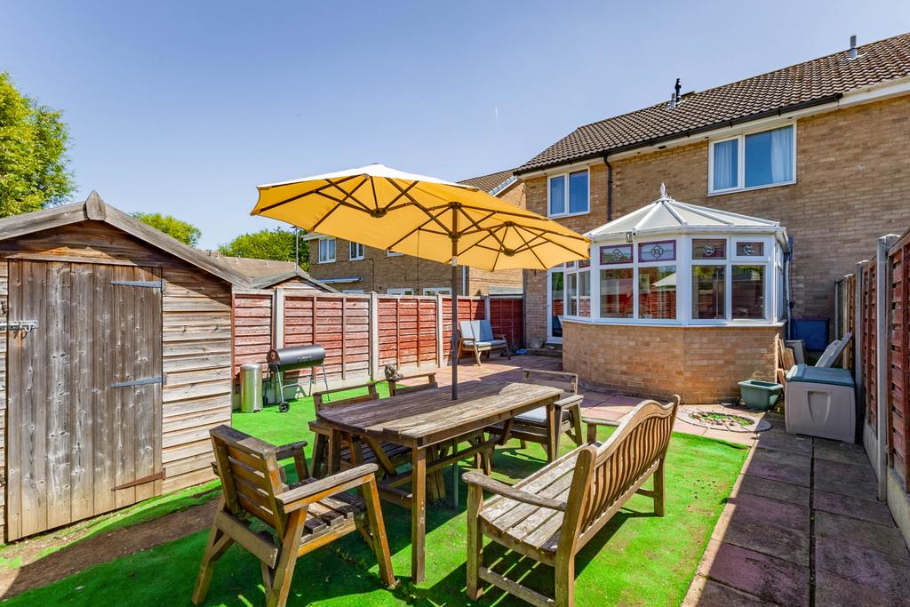 Rear garden