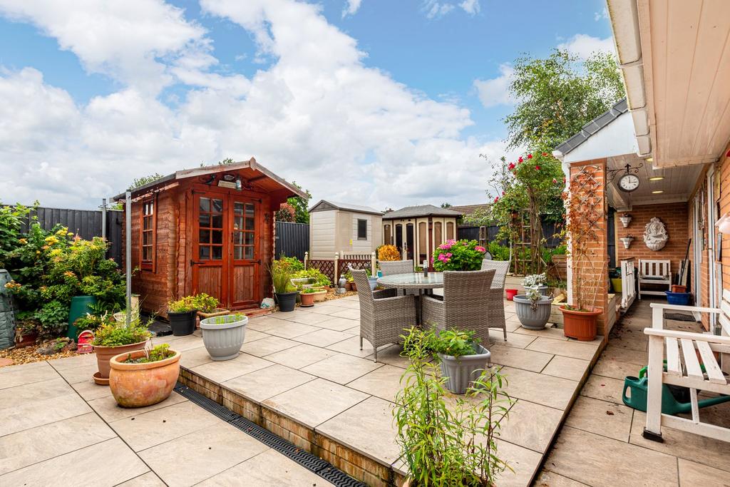 Rear garden