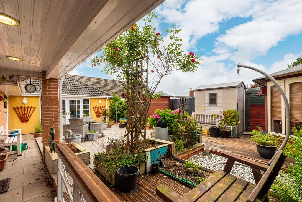 Rear garden