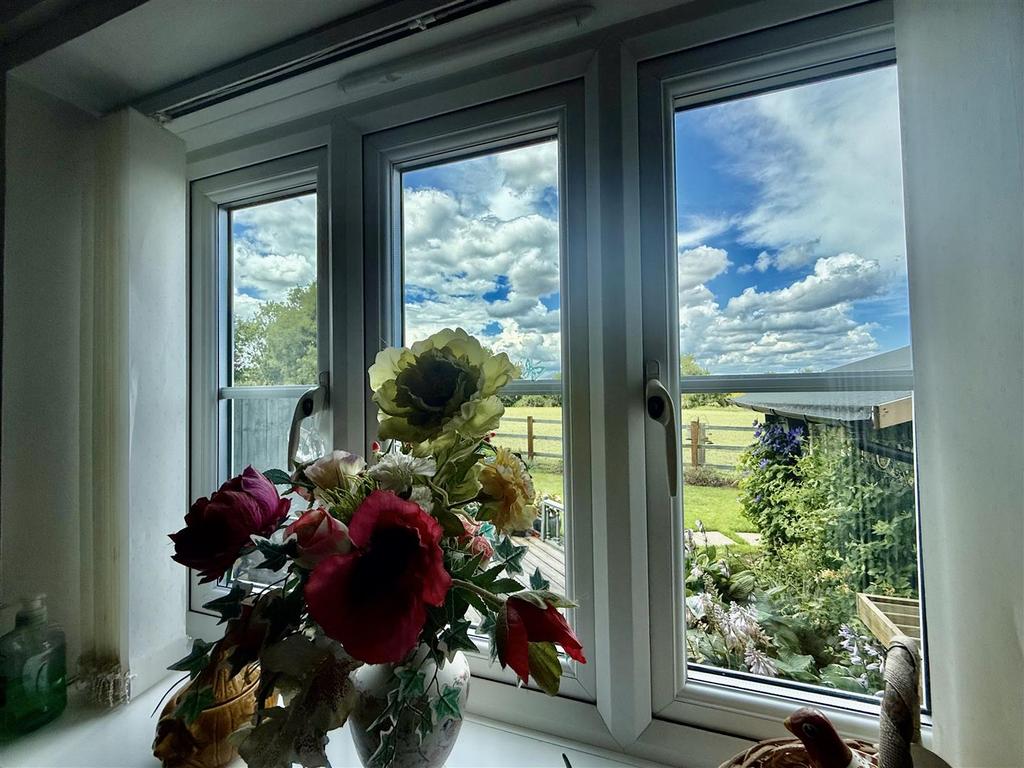 View from kitchen