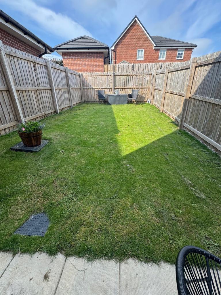 Rear garden