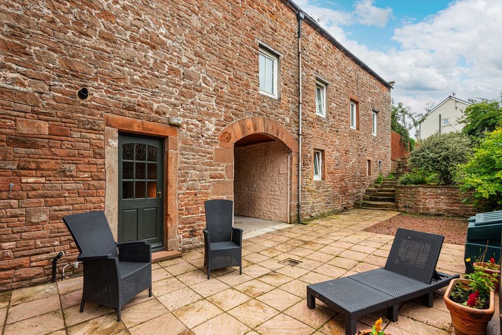 Rear of property