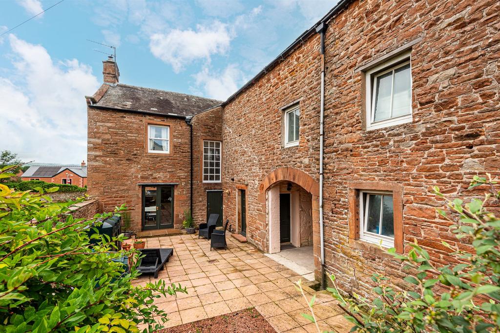 Rear of property