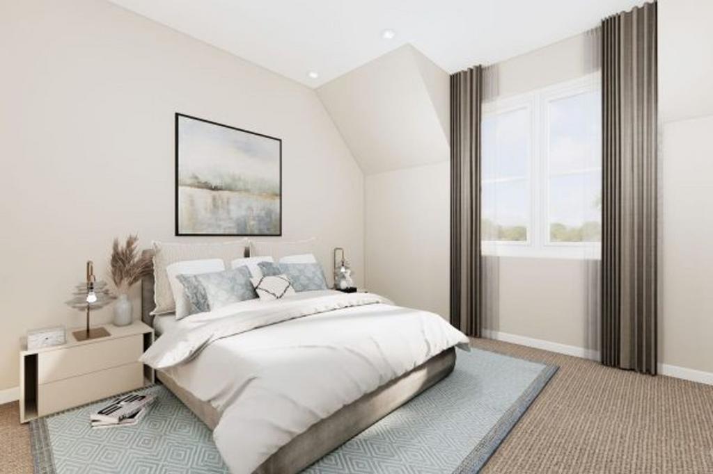 Staged Bedroom
