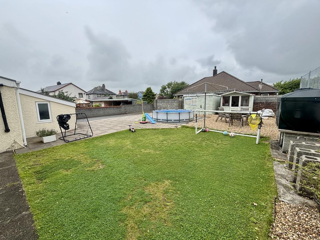 Rear garden
