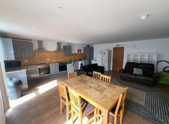 Bright and spacious communal kitchen and dining...