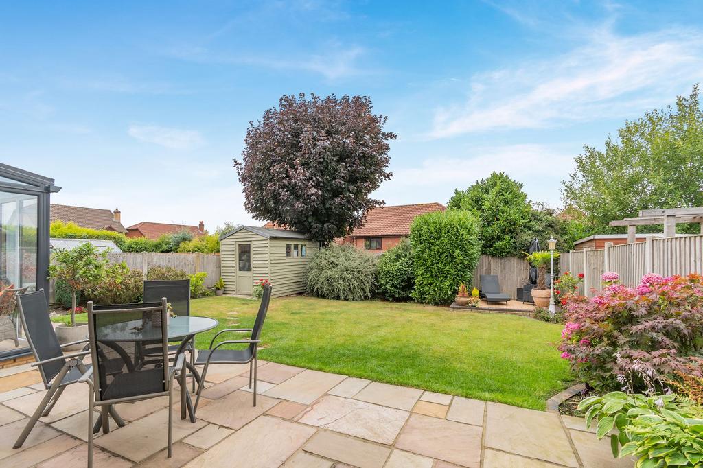 Rear garden