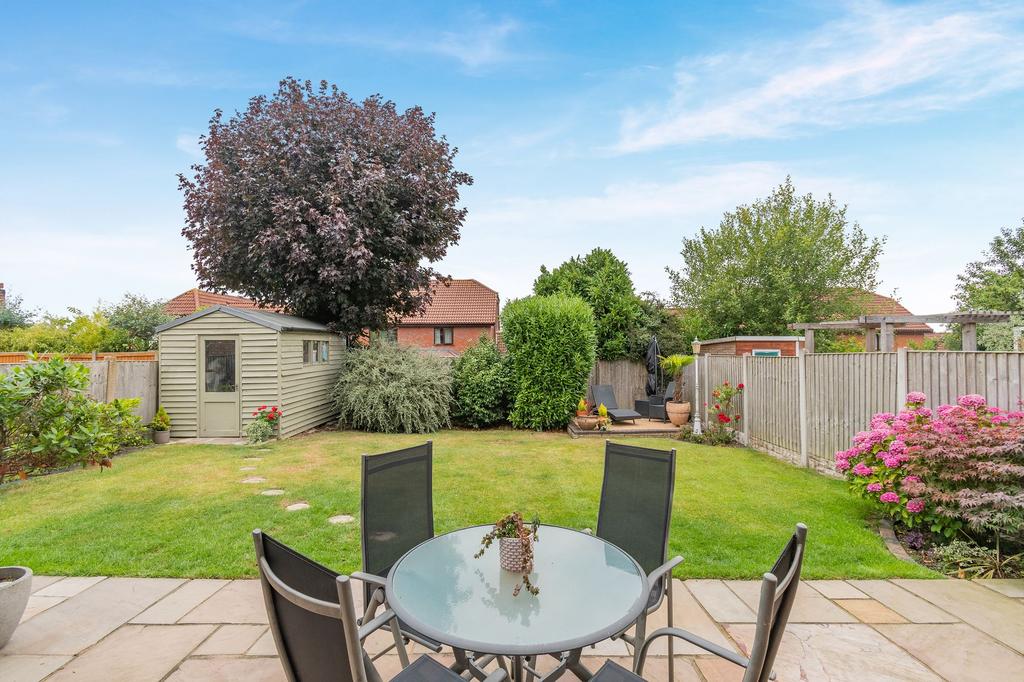 Rear garden