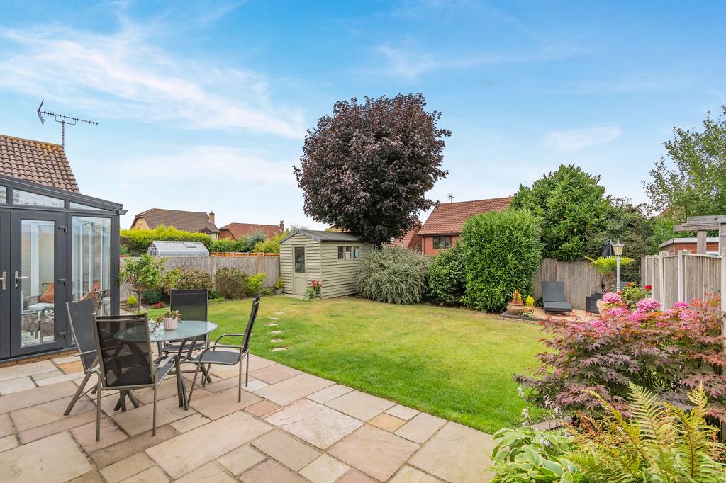 Rear garden