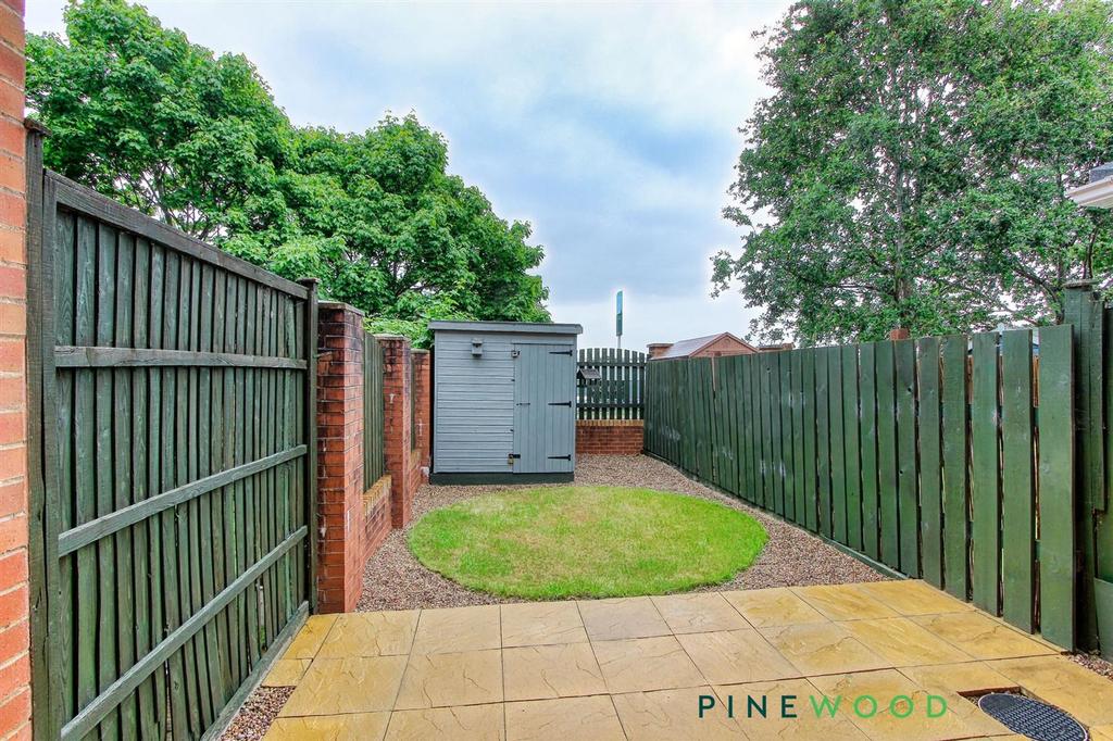 Rear garden