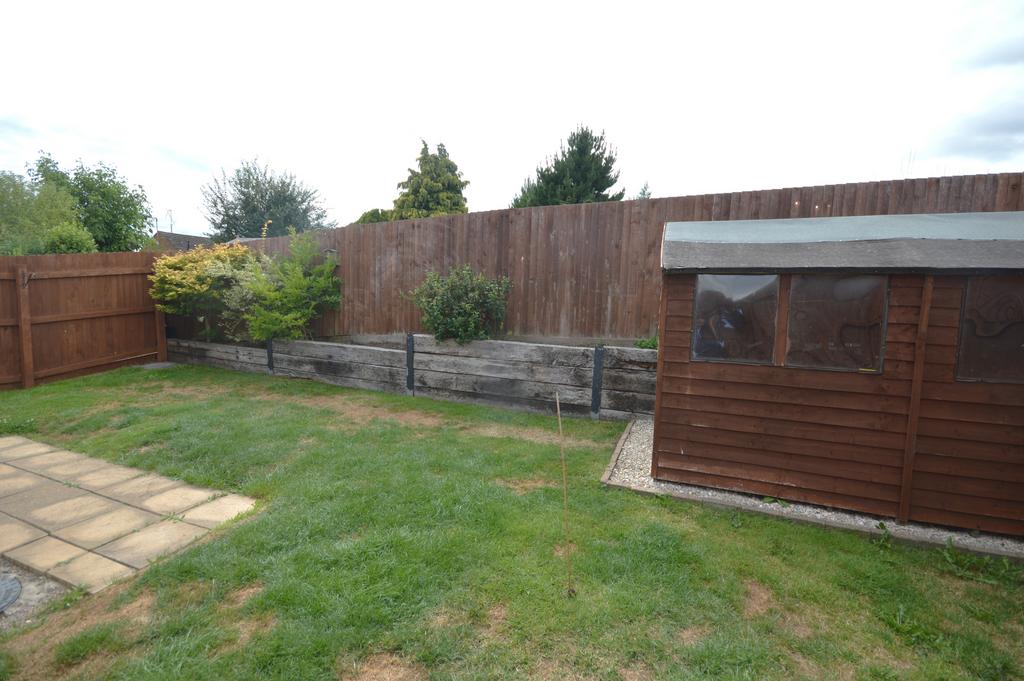 Rear garden